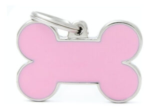 Chapita Id Mascota My Family Basic Handmade Bone Big