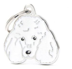 Chapita Id Mascotas My Family Grabada Caniche!!