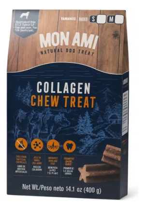 Mon Ami Snack Palitos Collagen Chew Treats Medium X 400 Gr