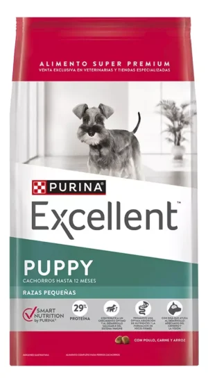 Excellent Perro Cachorros Razas Pequeñas X 7,5 Kg