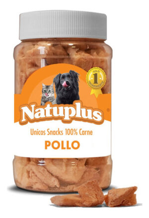 Natuplus Snack Liofilizasdos Sabor Pollo 100% Natural 500 Ml