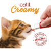 Creamy Catit Snacks Premium Para Gatos  Sabor Pollo X 4 Tubos 40 GS - Imagen 4
