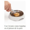 Creamy Catit Snack Gato Sabor Salmón Y Camarones 40gr. 4 tubos x 10 Gs C/u - Imagen 10
