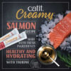 Creamy Catit Snack Gato Sabor Salmón Y Camarones 40gr. 4 tubos x 10 Gs C/u - Imagen 6