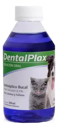 Dental Plax , Antiséptico Bucal Para Mascotas X 250ml
