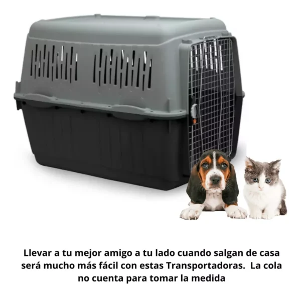 Transportadora Canil Perro Gato Avion Bracco Sprint 7 102 X 73 X 77 H cm - Imagen 4