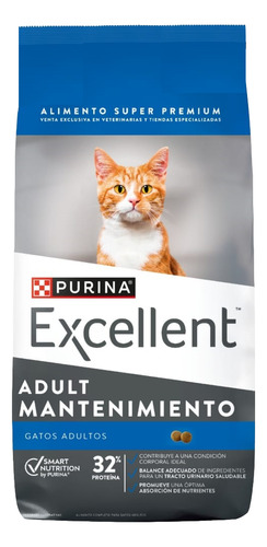 Purina Excellent Mantenimiento Gato Adulto x 15 Kg