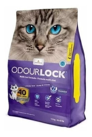 Piedras Aglomerante P-gato Odourlock Calming Lavander X 6 Kg