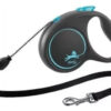 Correa Perro Flexi Extensible Black Design Cordón 5 Mts 20kg