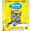Piedras Sanitarias Silica Limón Lazy Cat X 3,8 Lts X 8 Unidades - Imagen 2