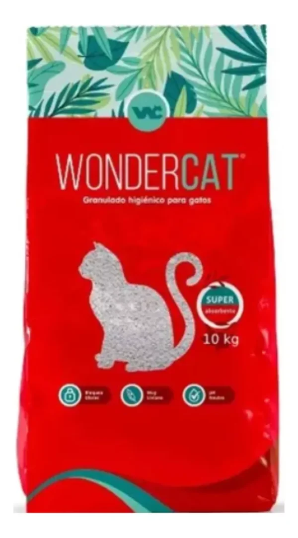 Piedra Sanitaria Gatos Wondercat X 10 Kilos