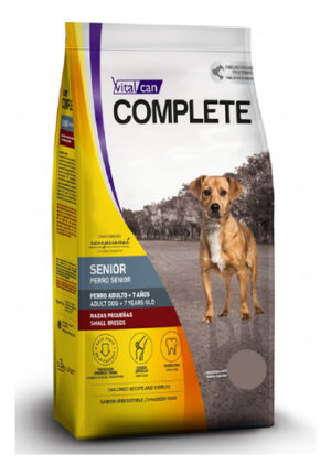 Vitalcan Complete Perro Senior Razas Pequeñas x 7,5kg