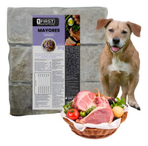 Alimento First Natural Congelado Perro Adulto Mayores X 1 Kg