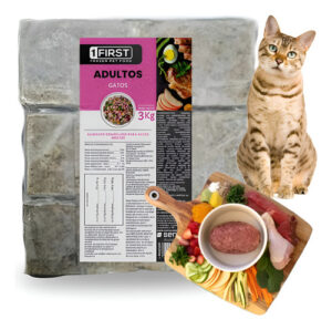 Alimento First Natural Congelado Gato Adulto X 1 Kg