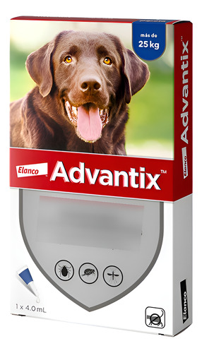 Pipeta Advantix Para Perros De 25 Kg A 40kg
