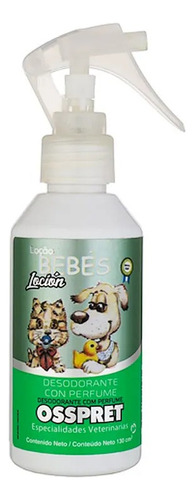 Loción Perfume Desodorante De Perro Y Gato Fragancias Bebes x 130 ml