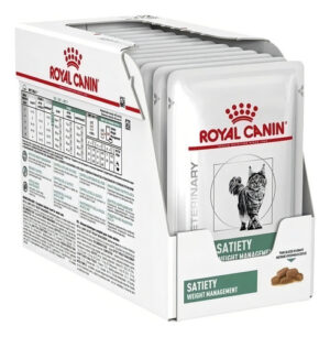 Royal Canin Feline Satiety Weight Manage Pouch 85 Gs X 12 Unidades